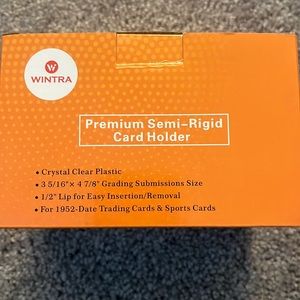 100 count semi Ridgid with 100 penny sleeves